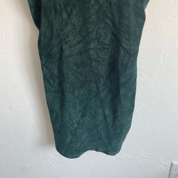 Wild Fable Dark Green Corduroy Mini Dress - Picture 5 of 9
